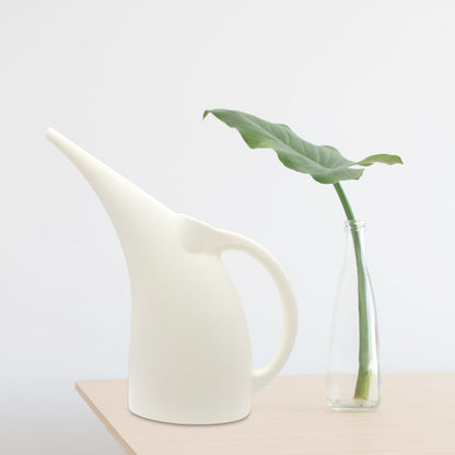 Watering Can - 1/2 Gallon - for Indoor and Outdoor Plant Garden - White