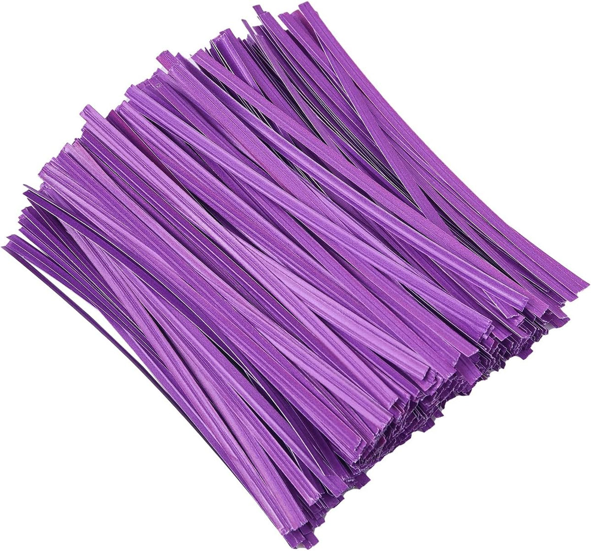 500 Pcs 5" Kraft Paper Twist Ties Reusable Bread Ties, for Party Cello Candy Bread Coffee Bags Cake Pops