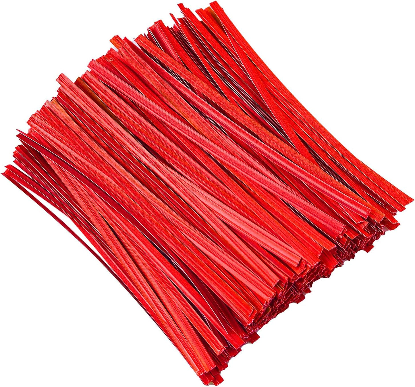 500 Pcs 5" Kraft Paper Twist Ties Reusable Bread Ties, for Party Cello Candy Bread Coffee Bags Cake Pops