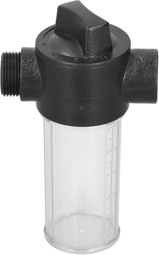 Oumefar 100ML Water Gun Foam Bottle Garden Hose Foam Tank Car Washing Foamer Pot Tank Household Wash Accessories for Household Cleaning, Garden Hose, Car Washing