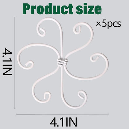 5PCS Monstera Plant Support Hook - 4.1 * 4.4IN Stem Holder
