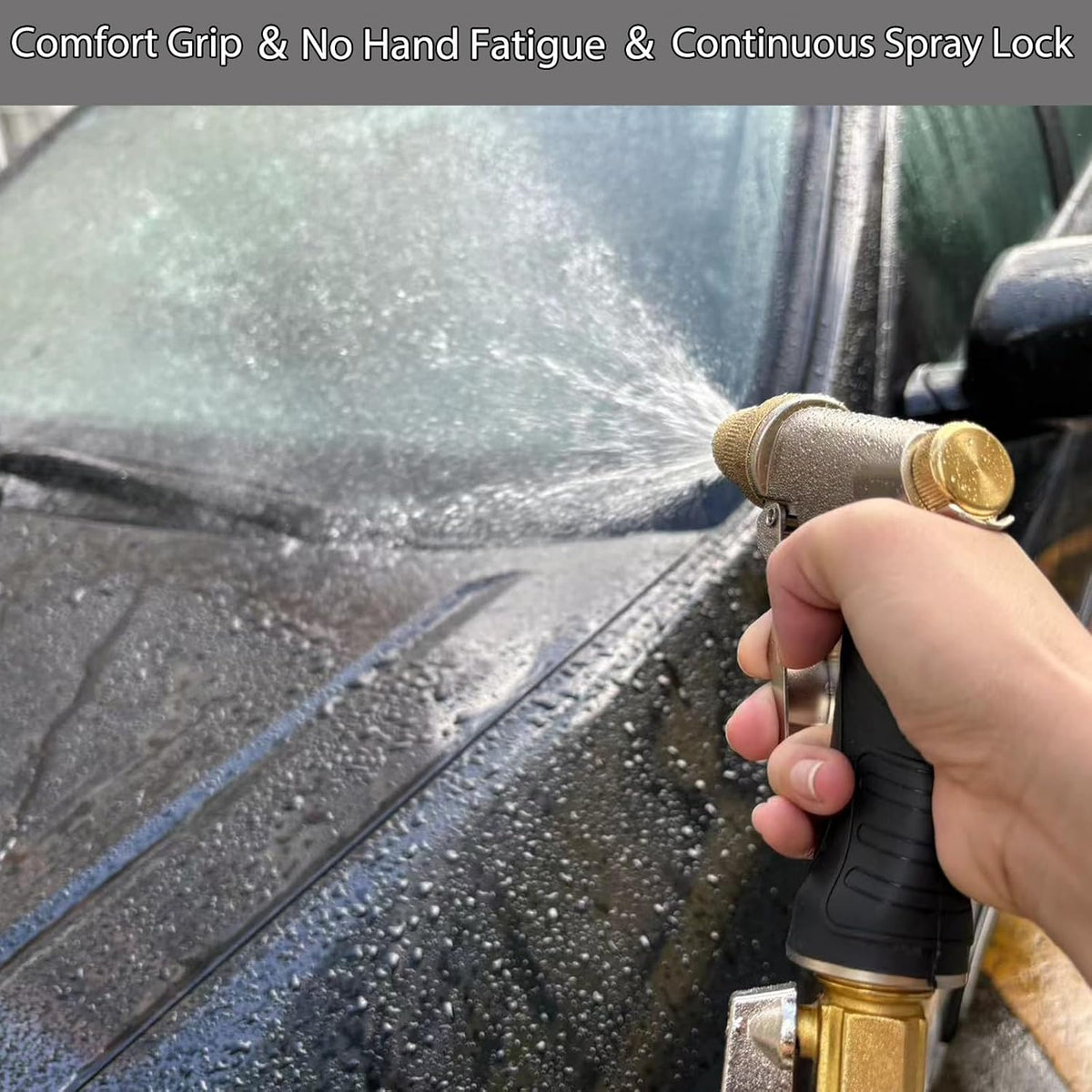 Garden Hose Nozzle, Heavy Duty Hose Nozzle