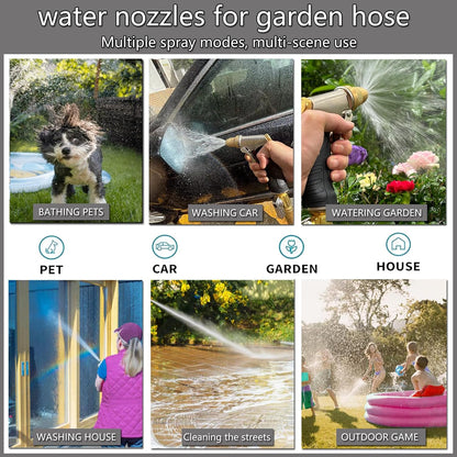 Garden Hose Nozzle, Heavy Duty Hose Nozzle