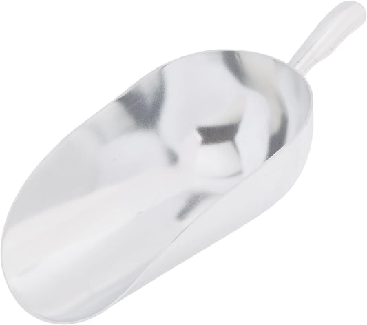 Winco Aluminum Utility Scoop, 85-Ounce, Medium