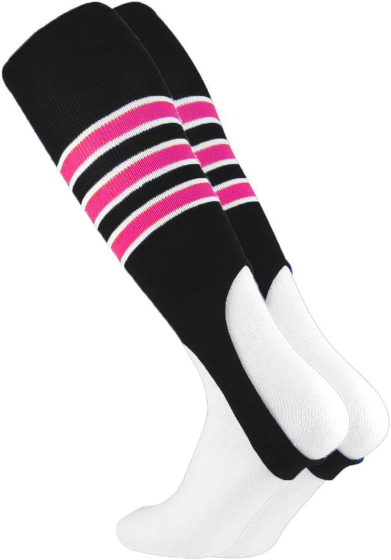 TCK Striped Baseball Stirrups Softball Stirrups 7 Inch