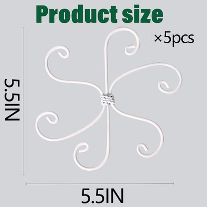 5PCS Monstera Plant Support Hook - 4.1 * 4.4IN Stem Holder