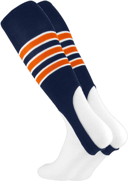 TCK Striped Baseball Stirrups Softball Stirrups 7 Inch - Colors B