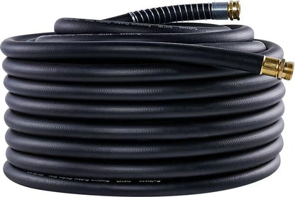 Guitrees Leader Garden Hose 10ft x 5/8", Heavy Duty Short Water Hose, Female to Female Fittings, Five Layered Braiding for Durability, 1000PSI Burst, 300PSI Working (Black) - Colors A