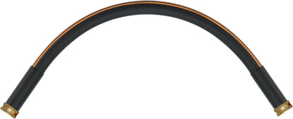 Atlantic Female to Female Heavy Duty Garden Hose 5/8 Inch x 2 ft Black Water Hose Short Connection Leader Hose 2 Foot - Colors C