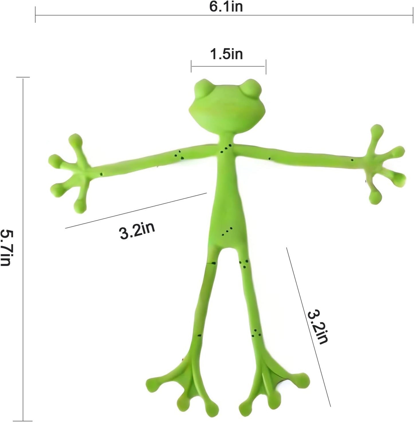 5PCS Frog Plant Stand Frog Plant Supports Holder Plant Climbing Fixture Clips 2026 New Multipurpose Frog Plant Vine Traction for Garden Flower Pot Decor Planter Gift