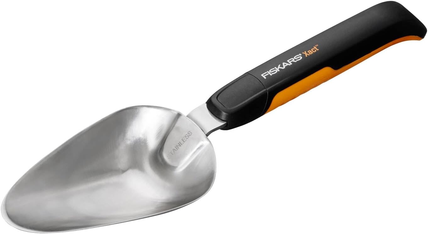Xact Dutch Hoe 125 mm, Length: 170.2 cm, Width: 12.4 cm, Black/Orange, Stainless Steel/Plastic/Aluminium, 1027041