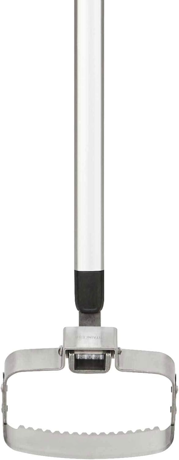 Xact Dutch Hoe 125 mm, Length: 170.2 cm, Width: 12.4 cm, Black/Orange, Stainless Steel/Plastic/Aluminium, 1027041