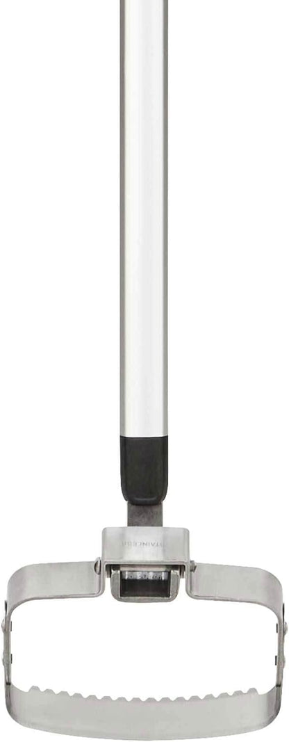 Xact Dutch Hoe 125 mm, Length: 170.2 cm, Width: 12.4 cm, Black/Orange, Stainless Steel/Plastic/Aluminium, 1027041