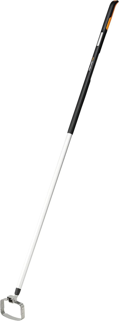 Xact Dutch Hoe 125 mm, Length: 170.2 cm, Width: 12.4 cm, Black/Orange, Stainless Steel/Plastic/Aluminium, 1027041