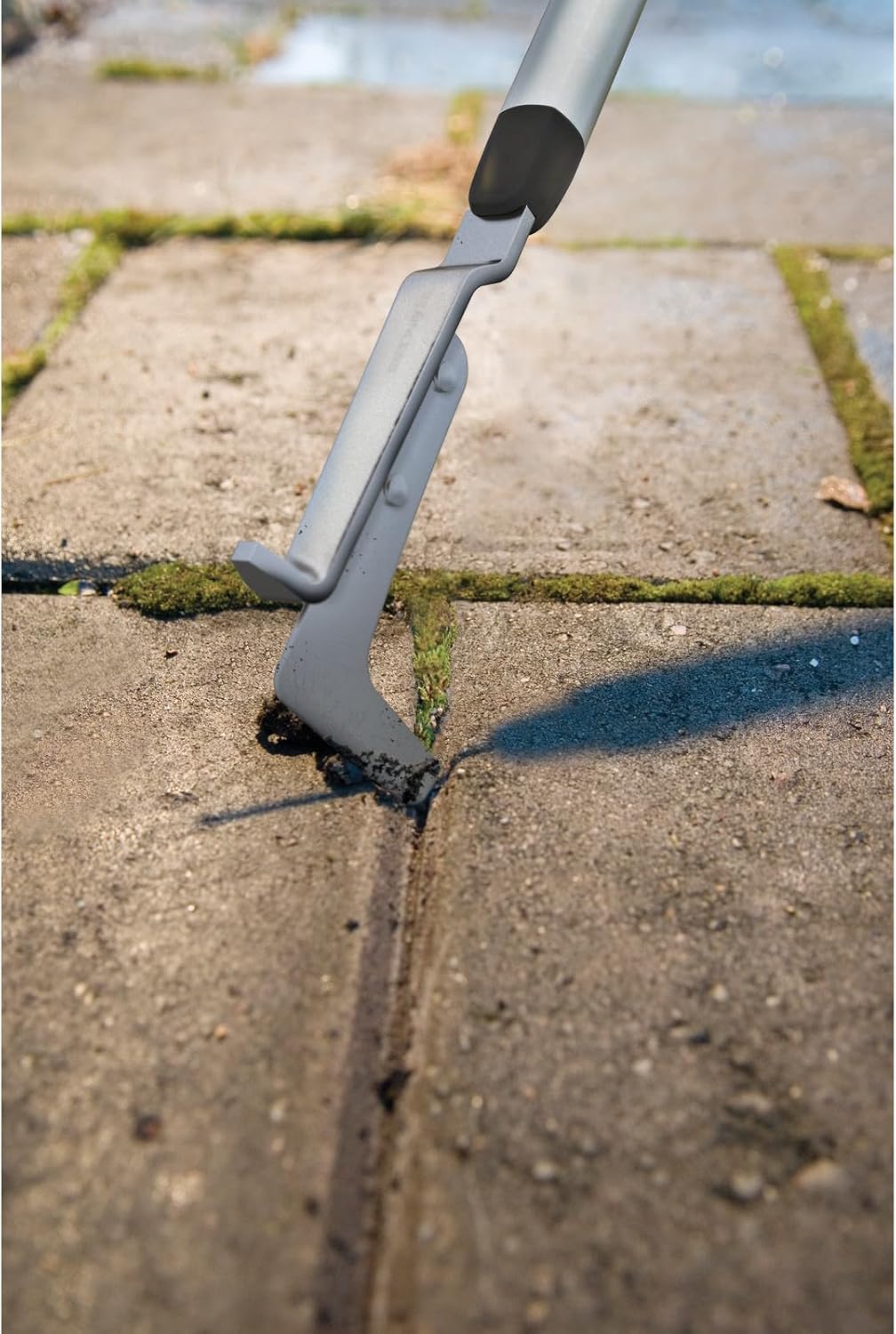 Xact Dutch Hoe 125 mm, Length: 170.2 cm, Width: 12.4 cm, Black/Orange, Stainless Steel/Plastic/Aluminium, 1027041