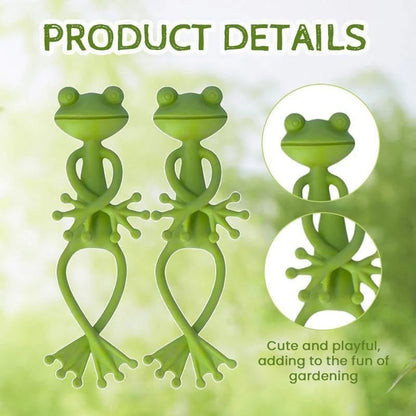 5PCS Frog Plant Stand Frog Plant Supports Holder Plant Climbing Fixture Clips 2026 New Multipurpose Frog Plant Vine Traction for Garden Flower Pot Decor Planter Gift