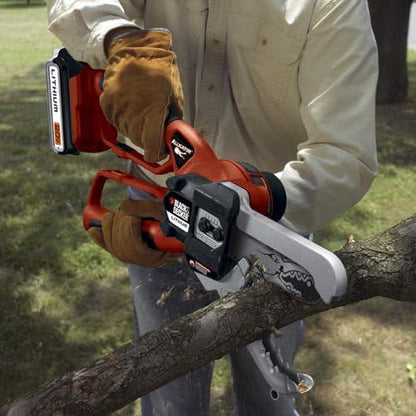 BLACK+DECKER 20V MAX* Alligator Lopper Cordless Chainsaw, Tool Only (LLP120B)