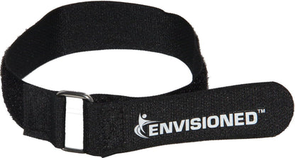 Premium Cinch Straps with Stainless Steel Metal Ring (Buckle), Reusable Durable Hook and Loop, Multipurpose Securing Straps 4 Pack - 3" x 72" - Colors B