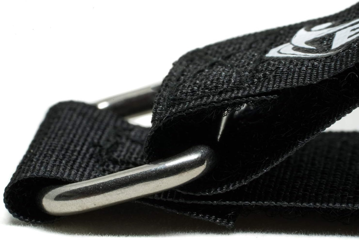Premium Cinch Straps with Stainless Steel Metal Ring (Buckle), Reusable Durable Hook and Loop, Multipurpose Securing Straps 4 Pack - 3" x 72" - Colors B
