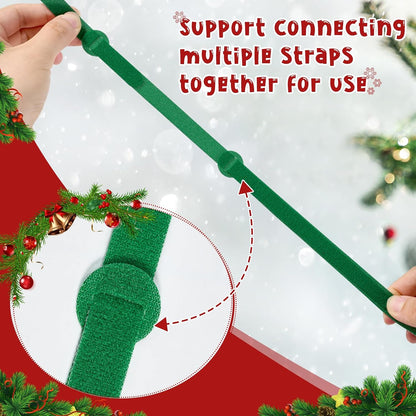 120 Pcs 11.8 Inch Christmas Garland Ties, Decorative Holiday Garland Ties