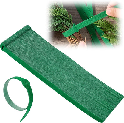 120 Pcs 11.8 Inch Christmas Garland Ties, Decorative Holiday Garland Ties