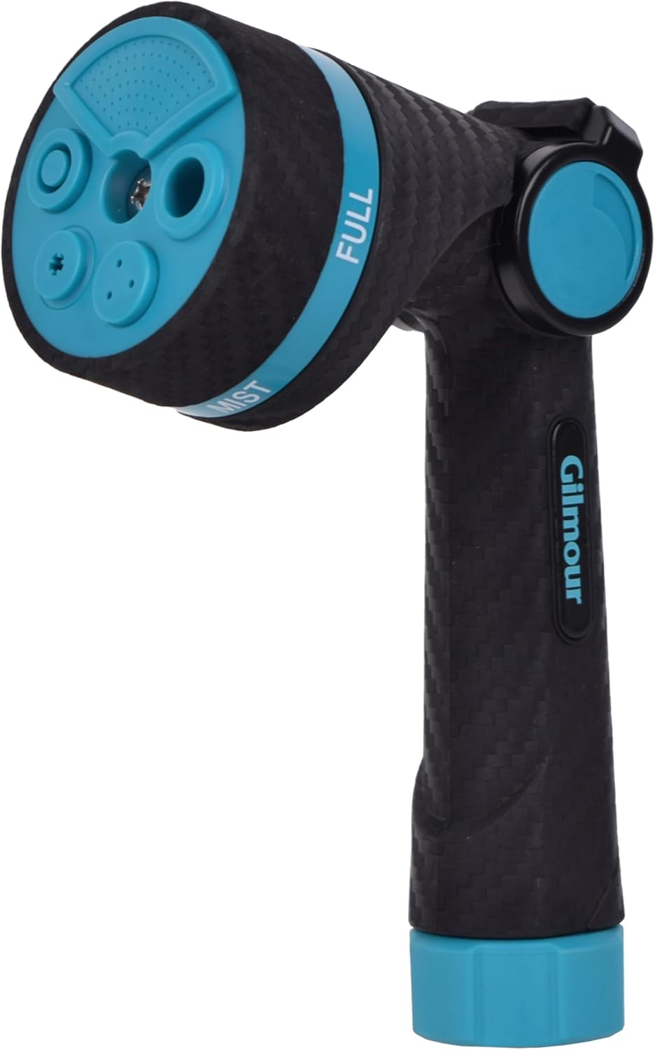 Heavy Duty Front Control Garden Hose Nozzle with Swivel Connect