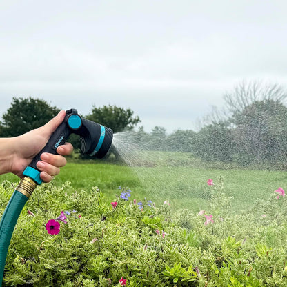 Heavy Duty Front Control Garden Hose Nozzle with Swivel Connect