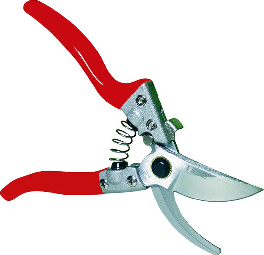 Pruning Shears for Gardening, Garden Scissors and Clippers, Professional Branch Garden Secateurs (Red)