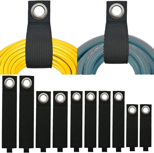 ZTSXLLIM Extension Cord Organizer, Heavy Duty Storage Straps 10 Pack