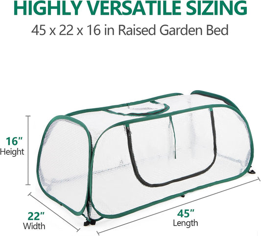 Garden Bed Cover, Greenhouse, Plastic Hot House