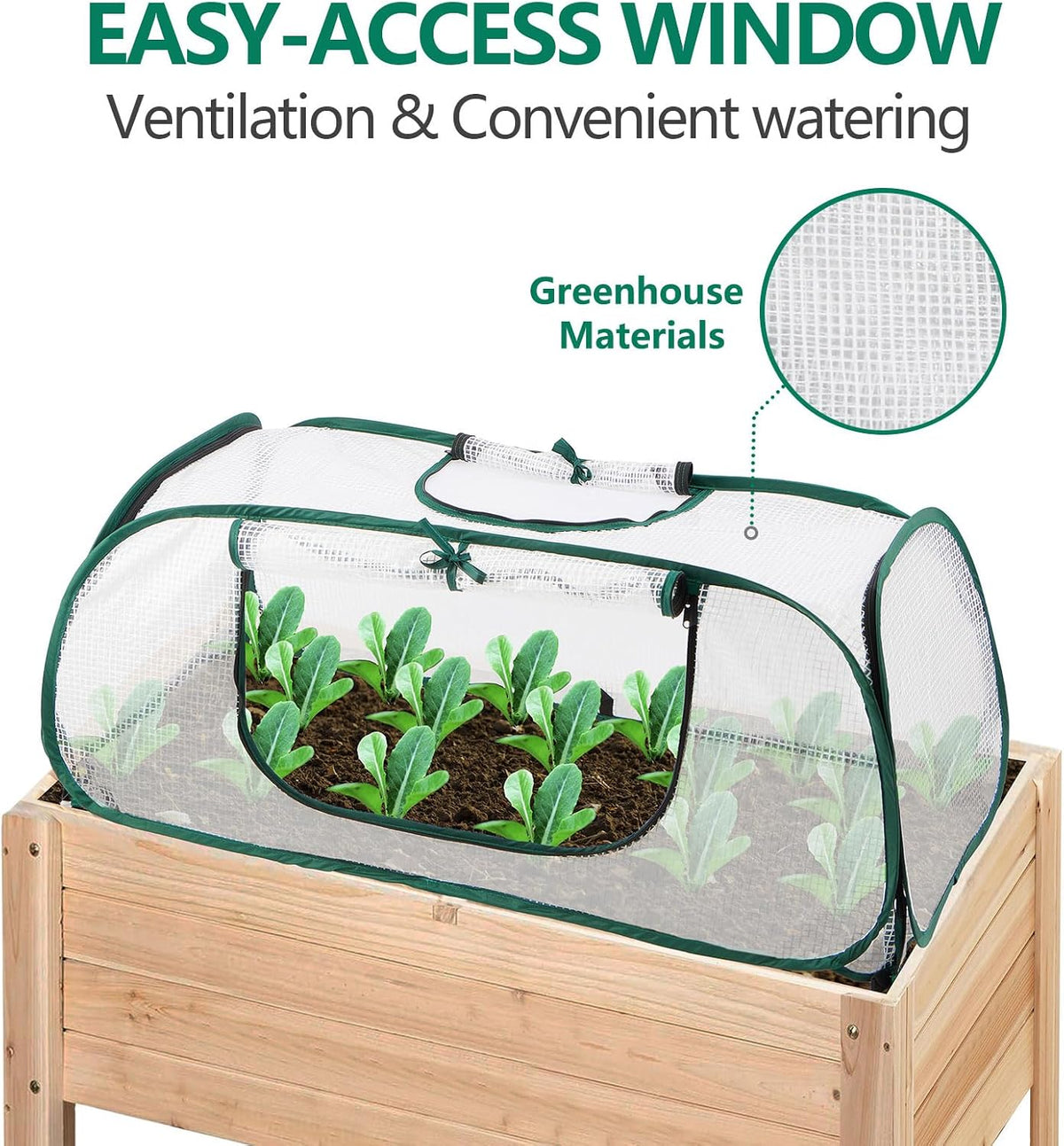 Garden Bed Cover, Greenhouse, Plastic Hot House