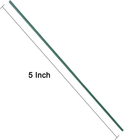 300 pcs 5 inch Blackish Green Plastic Twist Ties, Cable Ties, for Bags, Gardening Tools