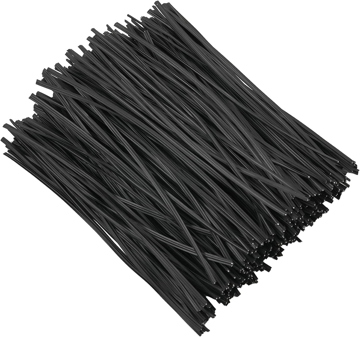 300 pcs 5 inch Blackish Green Plastic Twist Ties, Cable Ties, for Bags, Gardening Tools