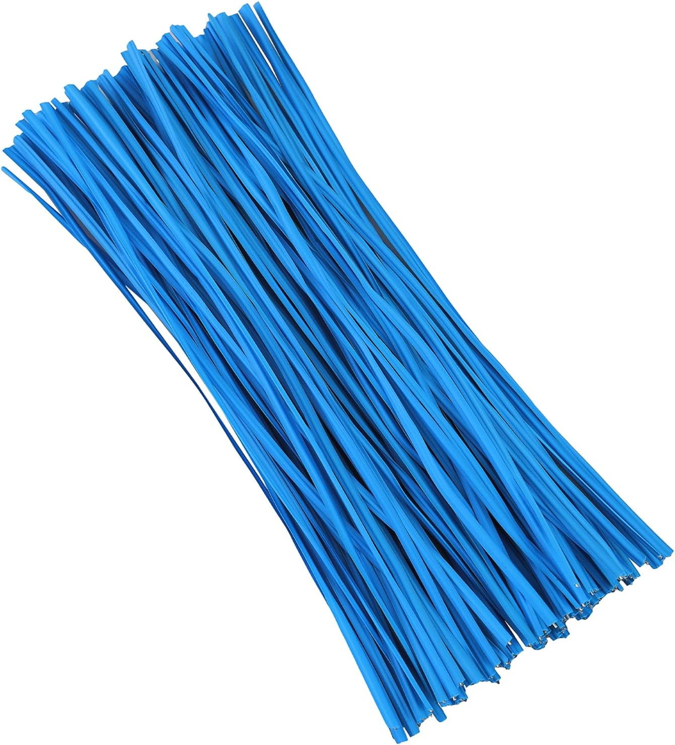 300 pcs 5 inch Blackish Green Plastic Twist Ties, Cable Ties, for Bags, Gardening Tools