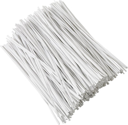 300 pcs 5 inch Blackish Green Plastic Twist Ties, Cable Ties, for Bags, Gardening Tools