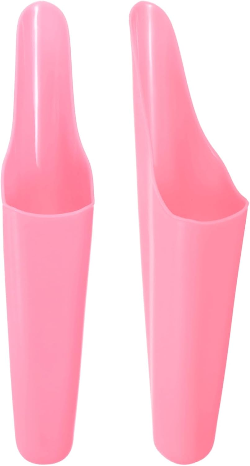 2-Pack Bonsai Soil Scoops, Plastic Garden Soil Scoops Bucket Shovel Potting Scoopers for Transplanting/Flower Planting/Plant Succulent, Colorful Small Gardening Tools [Black]