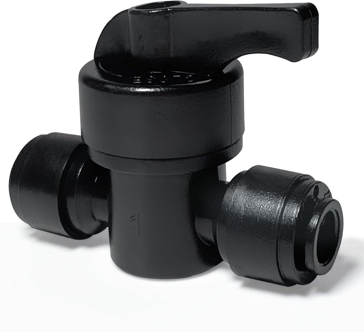 45 Pack Quick Connect 1/4" Drip Tubing Irrigation Fittings Kit Universal 1/4'' Drip Irrigation Tubing Connectors Leak Free Fitting Set Includes 10 Tee 10 Coupling 10 Elbow 10 End Cap 5 Shut Off Valve