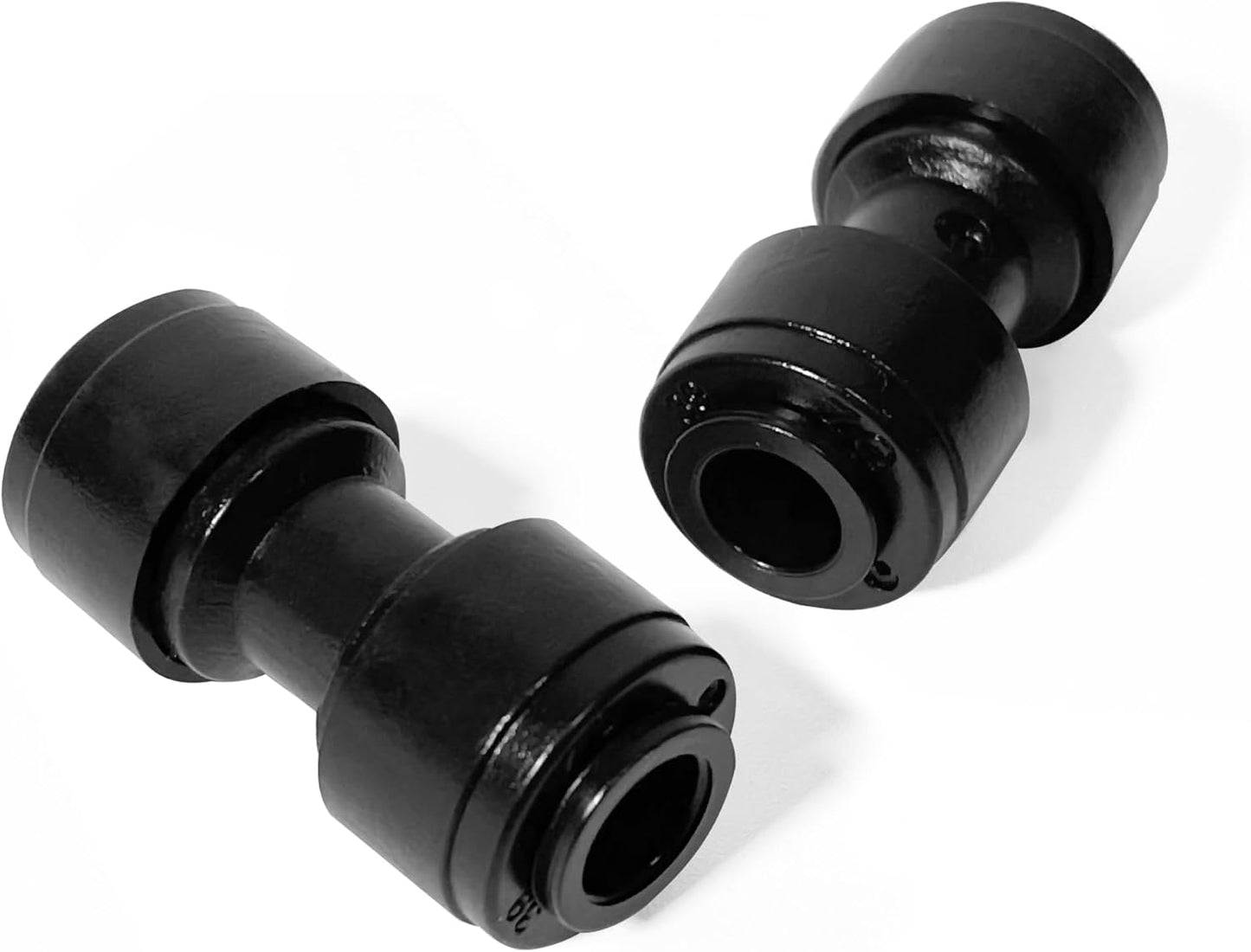 45 Pack Quick Connect 1/4" Drip Tubing Irrigation Fittings Kit Universal 1/4'' Drip Irrigation Tubing Connectors Leak Free Fitting Set Includes 10 Tee 10 Coupling 10 Elbow 10 End Cap 5 Shut Off Valve