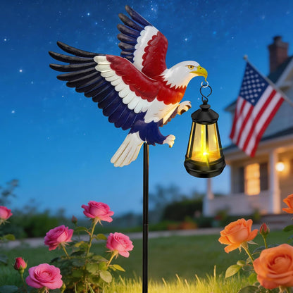 Solar Lights Outdoor 32.28in Garden Butterfly Stakes with Solar Lights
