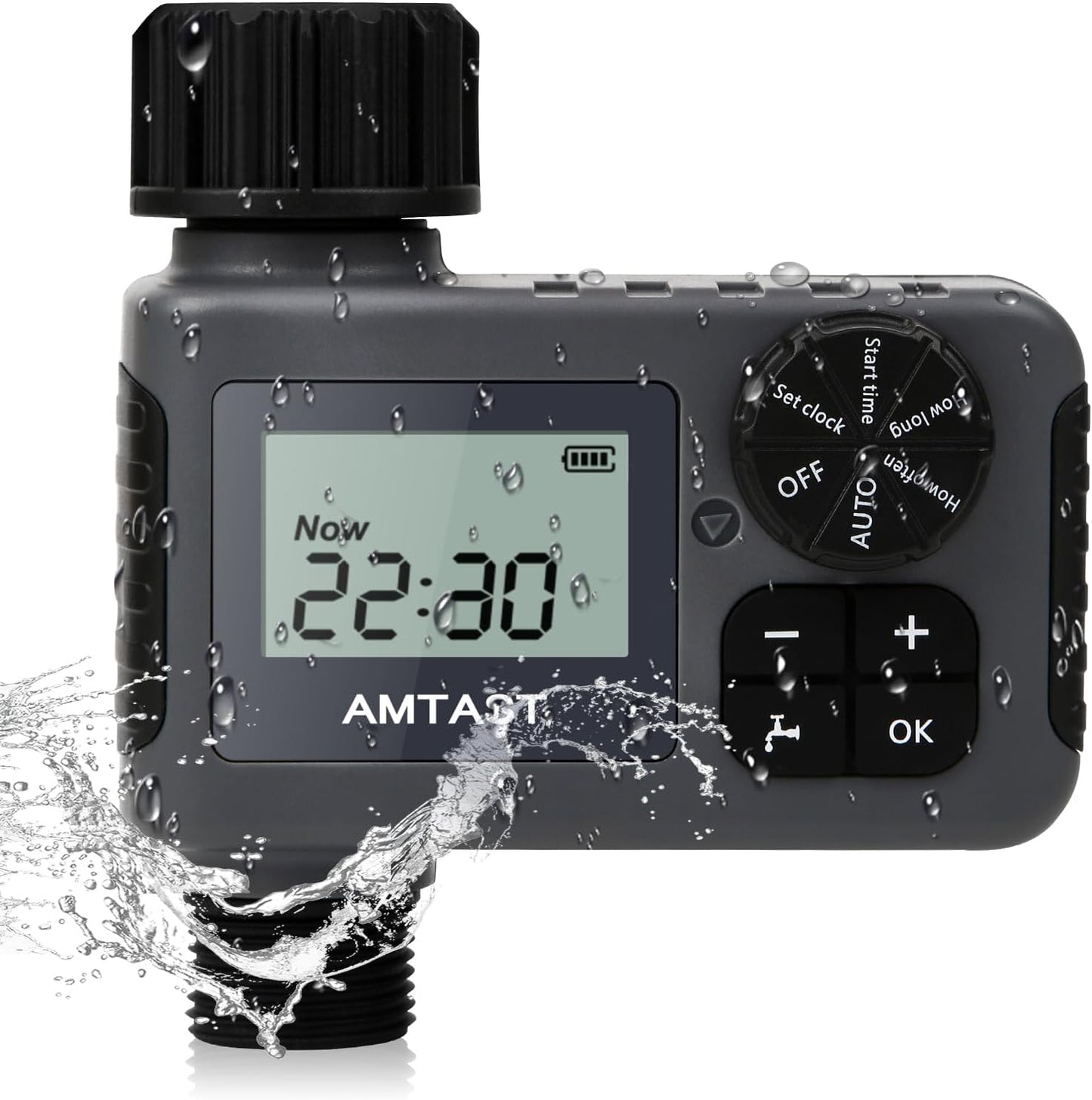 Sprinkler Timer Programmable Garden Hose Faucet Timer for Yard