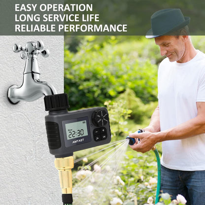 Sprinkler Timer Programmable Garden Hose Faucet Timer for Yard