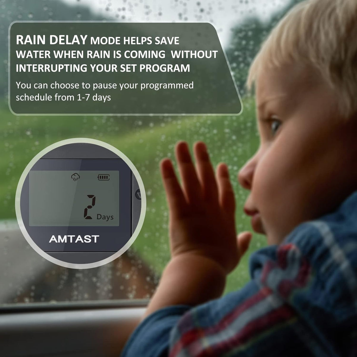 Sprinkler Timer Programmable Garden Hose Faucet Timer for Yard