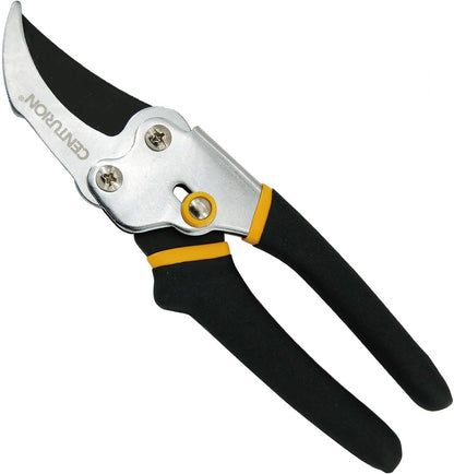 1299 8" Steel Bypass Pruning Shears, Garden Shears, Hand Pruners, Tree Trimmers, 2-tone Dura Grip with Non-Stick Rust-Resistant Coating Blade