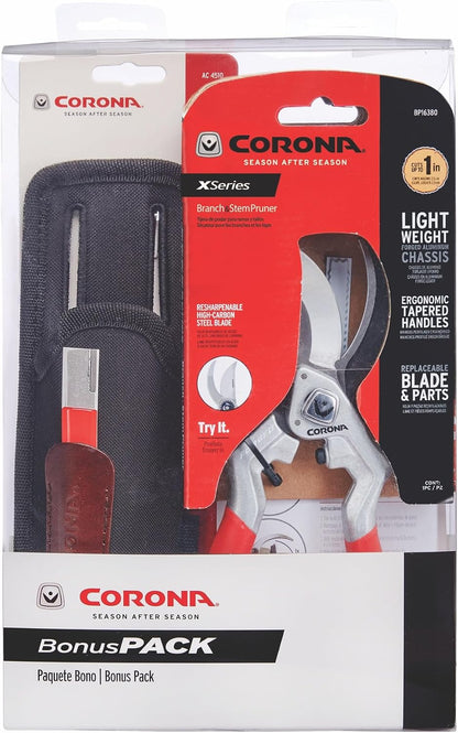 XSeries Pro Bypass Pruner – 1-inch Cut Capacity Heavy-Duty Garden Pruning Shears for Tree, Shrub & Branch Trimming, Professional Landscaping Hand Pruner