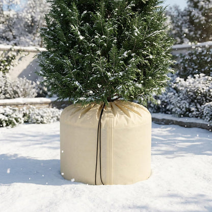 2 Pack Plant Winter Protection Pot, Anti-Frost Flower Pot Protective Bag
