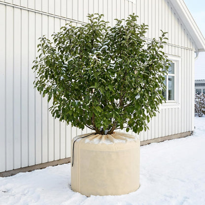 2 Pack Plant Winter Protection Pot, Anti-Frost Flower Pot Protective Bag