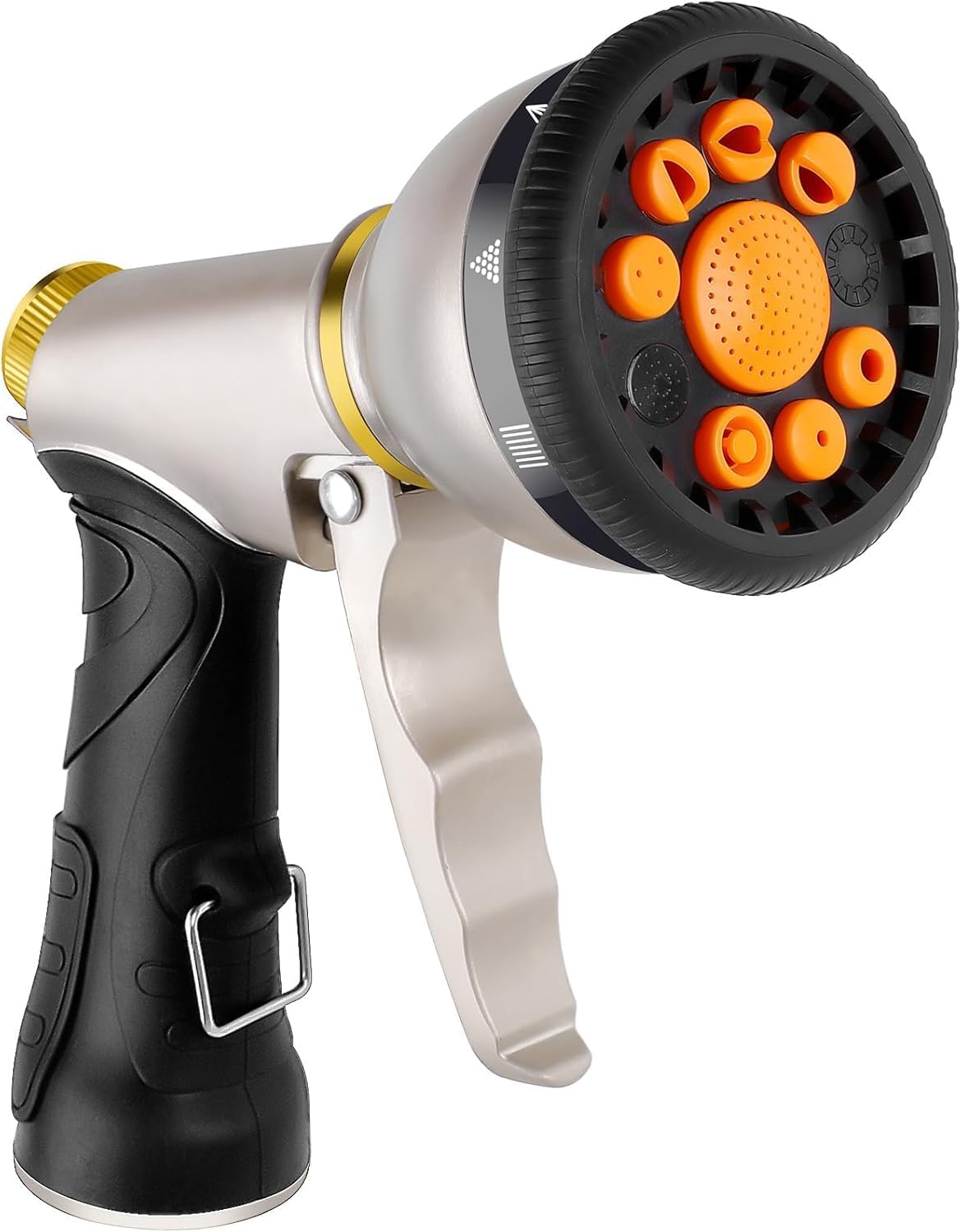 Garden Hose Nozzles Heavy Duty 9 Adjustable Patterns Hose Sprayer Nozzle