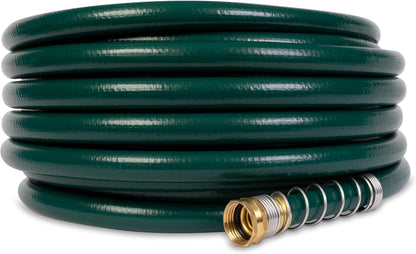 Flexogen 5/8" x 50' Heavy Duty Flexogen Water Hose, Flexible Garden Hose for Vegetable Gardens, Flower Beds, and Lawn Sprinklers
