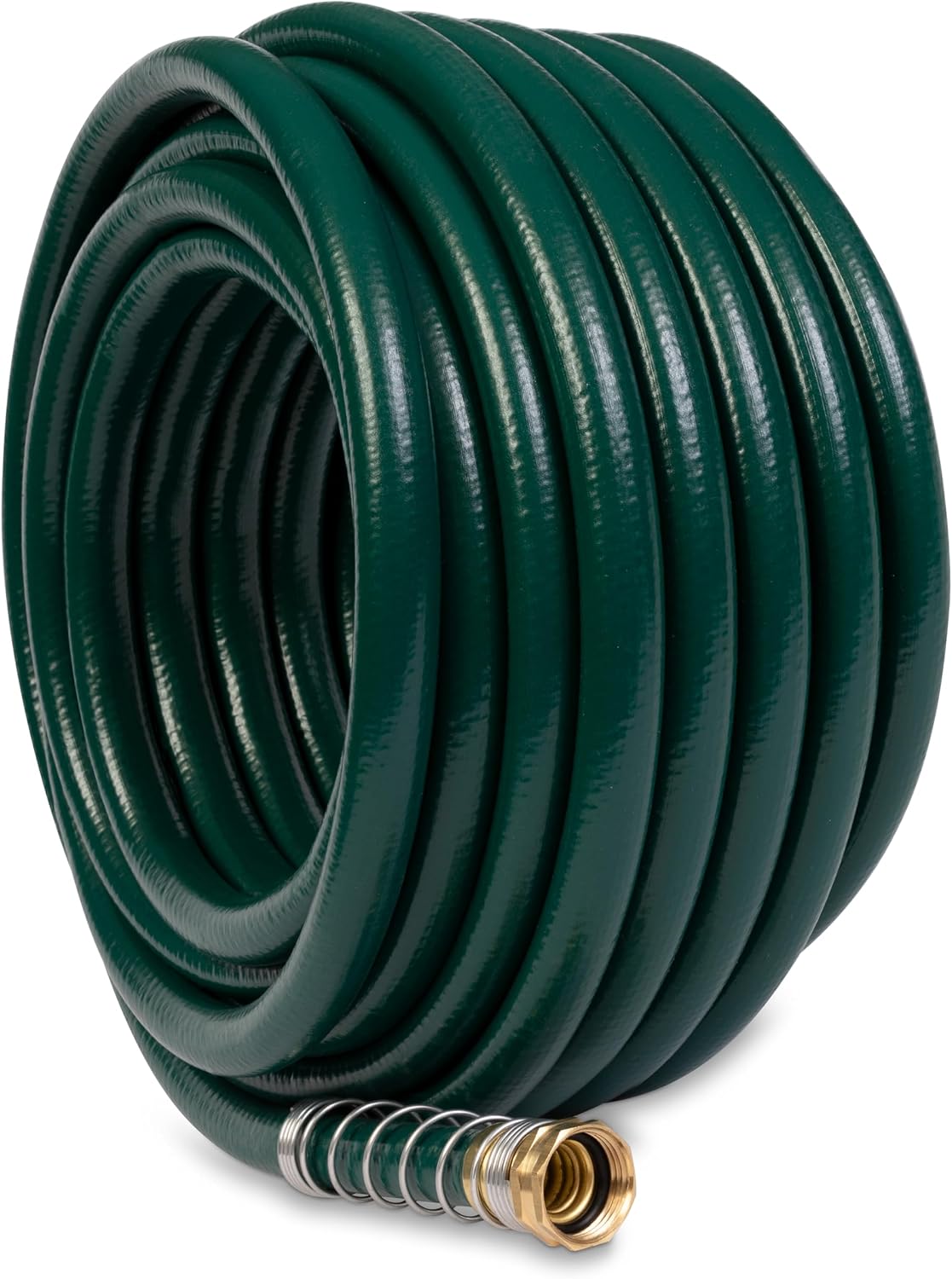 Flexogen 5/8" x 50' Heavy Duty Flexogen Water Hose, Flexible Garden Hose for Vegetable Gardens, Flower Beds, and Lawn Sprinklers