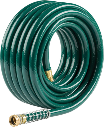 Flexogen 5/8" x 50' Heavy Duty Flexogen Water Hose, Flexible Garden Hose for Vegetable Gardens, Flower Beds, and Lawn Sprinklers